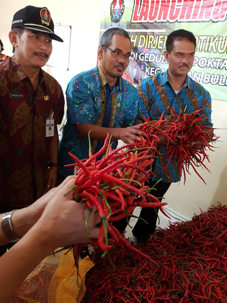 Peluncuran Pasar Lelang Hortikultura di Temanggung Sangat