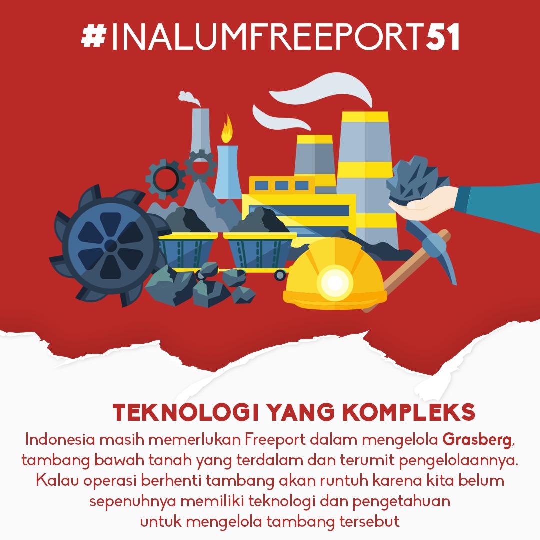 Yang Perlu Diketahui Dari Divestasi 51 Persen Saham Freeport