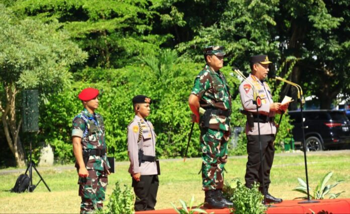 Kapolri Dan Panglima Tegaskan TNI Polri Bersinergi Dan Solid Amankan