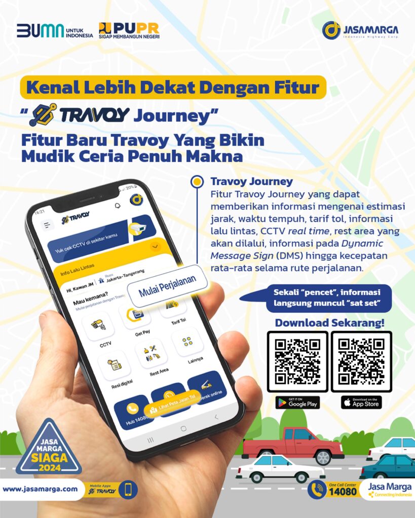 Jasa Marga Luncurkan Fitur Terbaru Travoy Journey Di Aplikasi Travoy