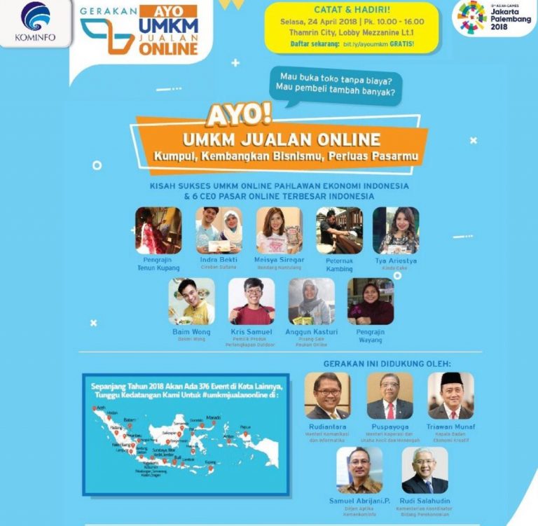 8 Juta UMKM Didorong Banjiri Pasar Digital