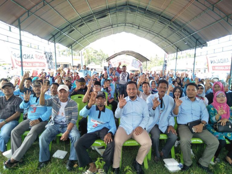 Kampanye di Wajo, Andi Sudirman Sulaiman Imbau Kandidat Lain Tak Obral Janji