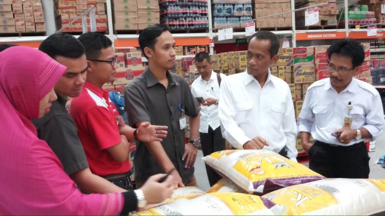 Kepala BKP Kementan Sidak ke Pasar Mandiri Sako Palembang