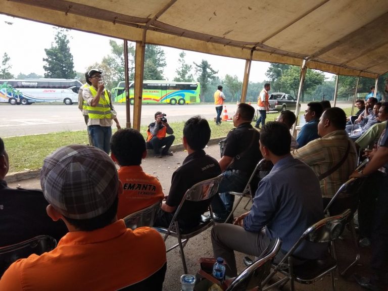 Jasa Marga Adakan Safety Driving Khusus Pengemudi Bus