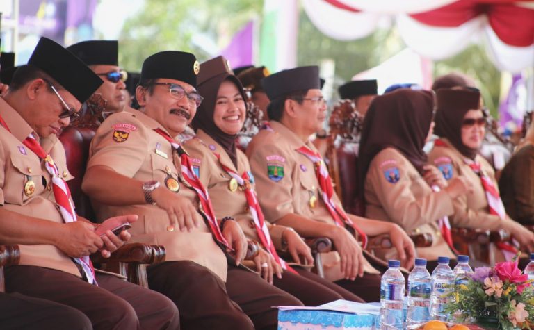 Adhyaksa Dault saat menghadiri Kemah Bela Negara Tingkat Nasional I
