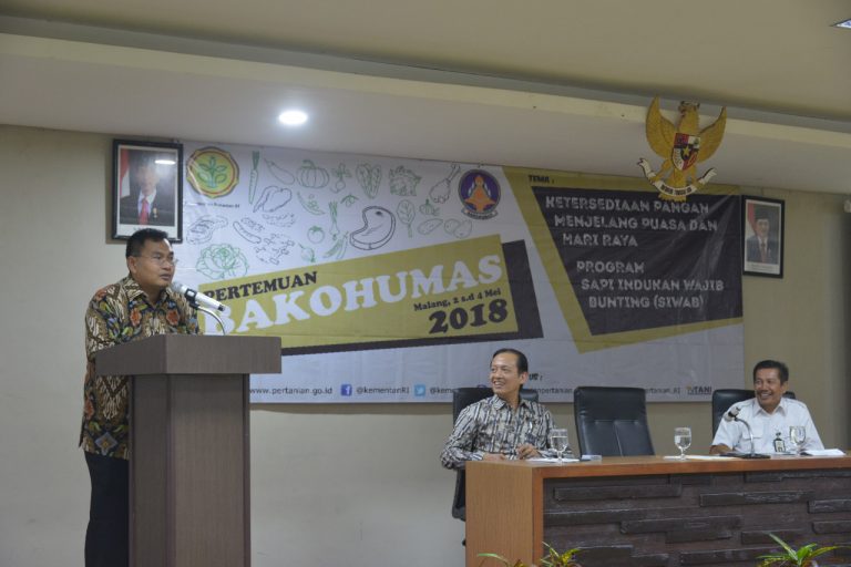 Gelar Pertemuan Bakohumas, Kementan Pastikan Stok Pangan Aman Hingga Lebaran
