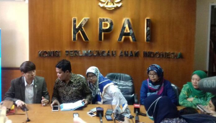 Konfrensi Pers di Kantor KPAI