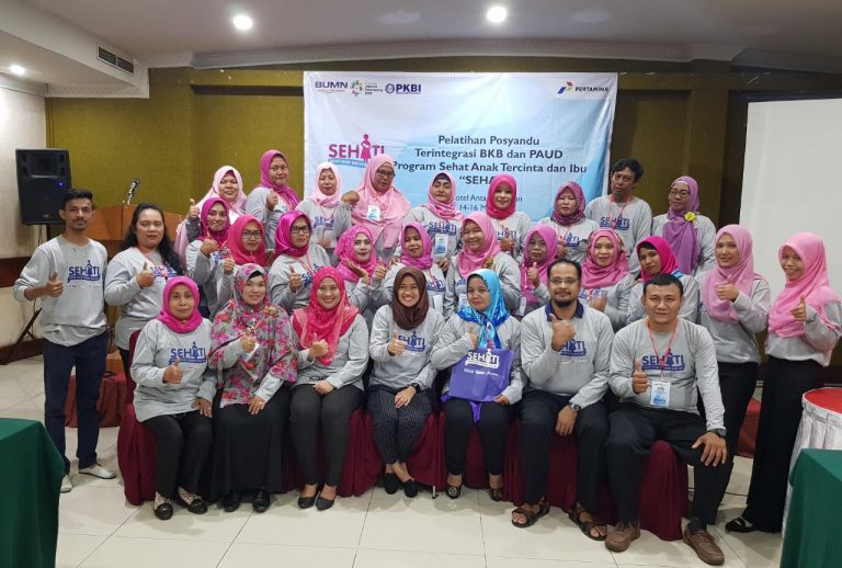 Melalui Program ‘SEHATI’ Pertamina Adakan Pelatihan Posyandu Terintegrasi