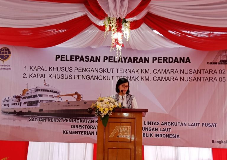 Enam Kapal Khusus Ternak Milik Kementan Siap Beroperasi