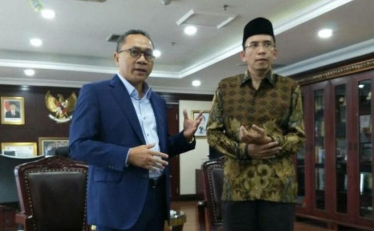 Zulhas Ajak Gubernur NTB Tukar Pikiran Bahas Pemilu Damai