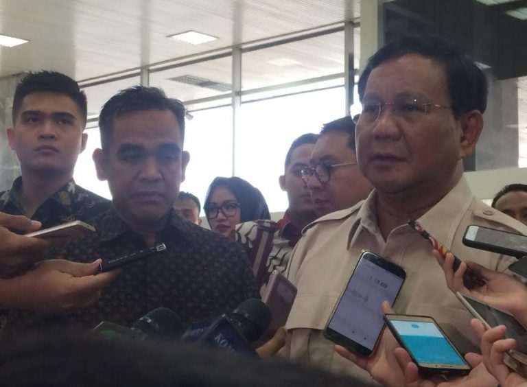 Marak Teror Bom, Prabowo: Jangan Salahkan Intel
