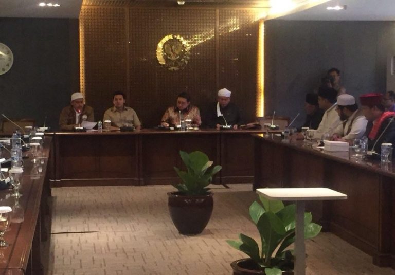 Temui Fadli Zon, Ini Curhatan Rombongan PA 212