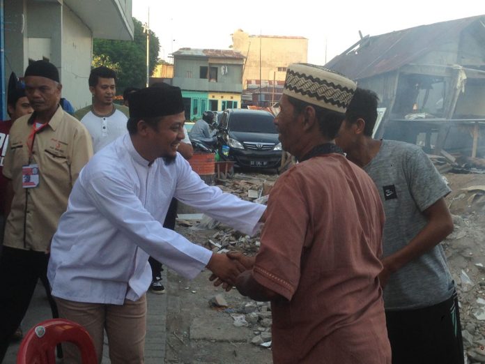 Andi Sudirman Sulaiman belusukan di Maccini Sombala