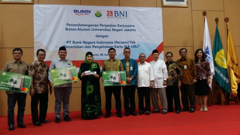 Gandeng BNI, IKA UNJ Luncurkan Kartu Alumni