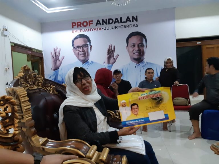 Relawan NH-Aziz Beralih Dukungan ke Prof Andalan, Ini Alasannya