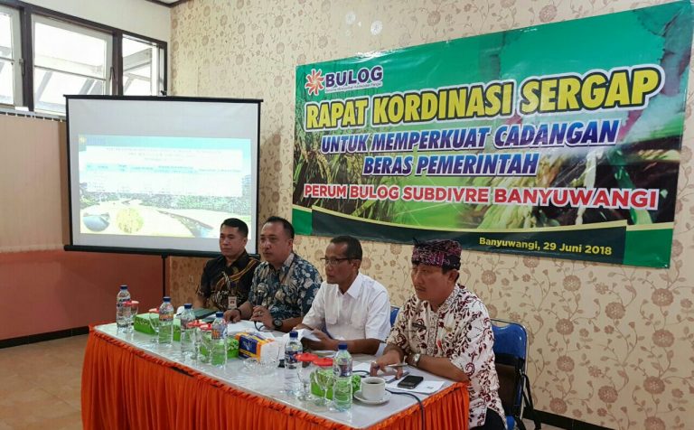 Kepala BKP Kementan Dorong Bulog Banyuwangi Segera Serap Gabah Petani
