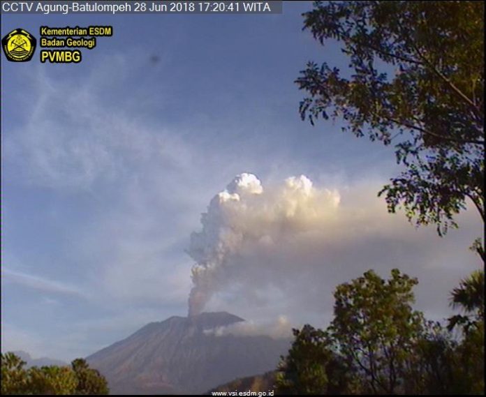 Pasca Erupsi, Begini Kondisi Terkini Gunung Agung Bali