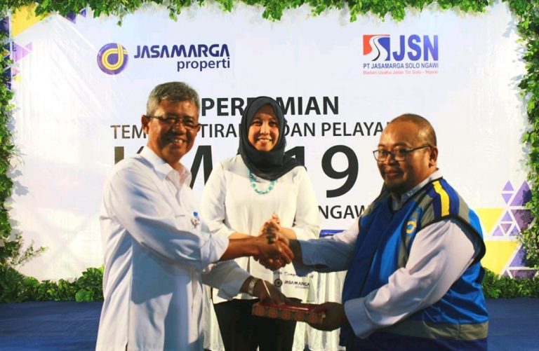 Rest Area km 519 Arah Surabaya Ruas Solo-Ngawi Siap Beroperasi Saat Mudik Lebaran