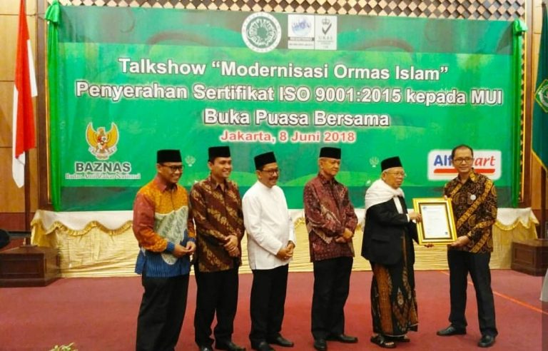 MUI Berhasil Raih Sertifikat ISO 9001:2015