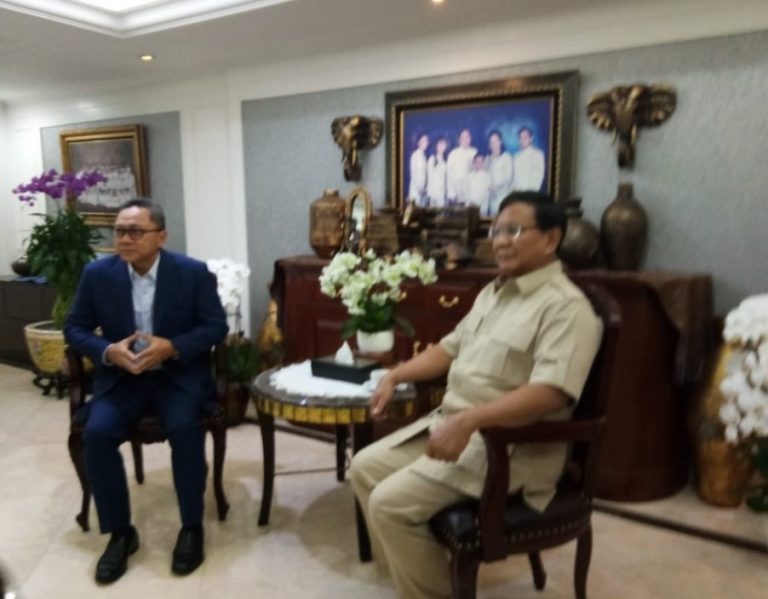 Bertemu Prabowo, PAN Semakin Giat Bangun Chemistry
