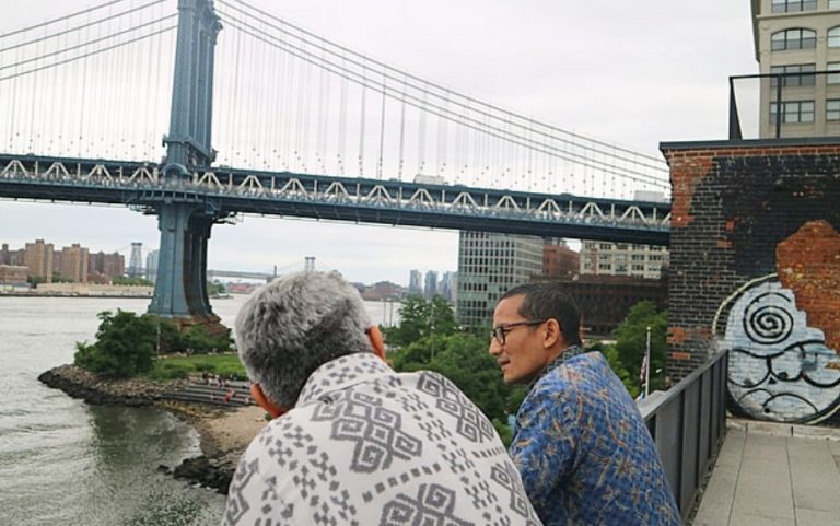 Sandi Ingin Ubah Wajah Jakarta Seperti Kawasan Dumbo