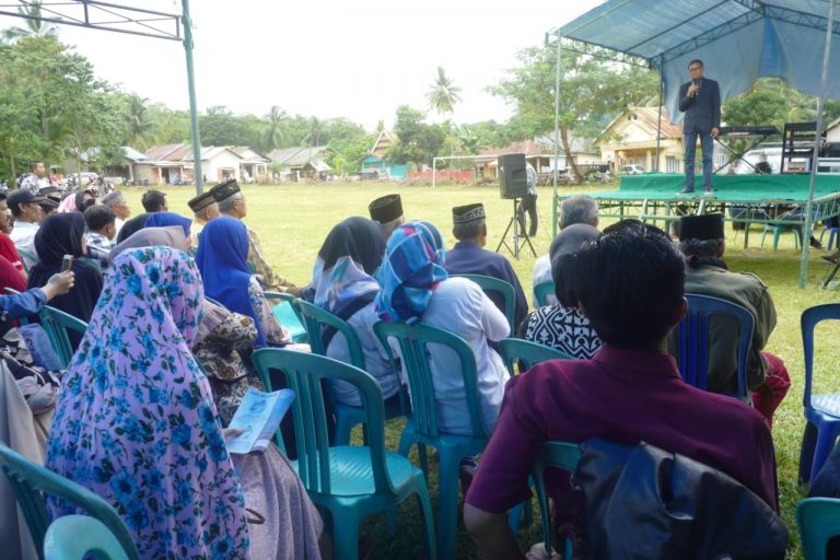 Tokoh Masyarakat Bonto Tiro Janji Menangkan Prof Andalan