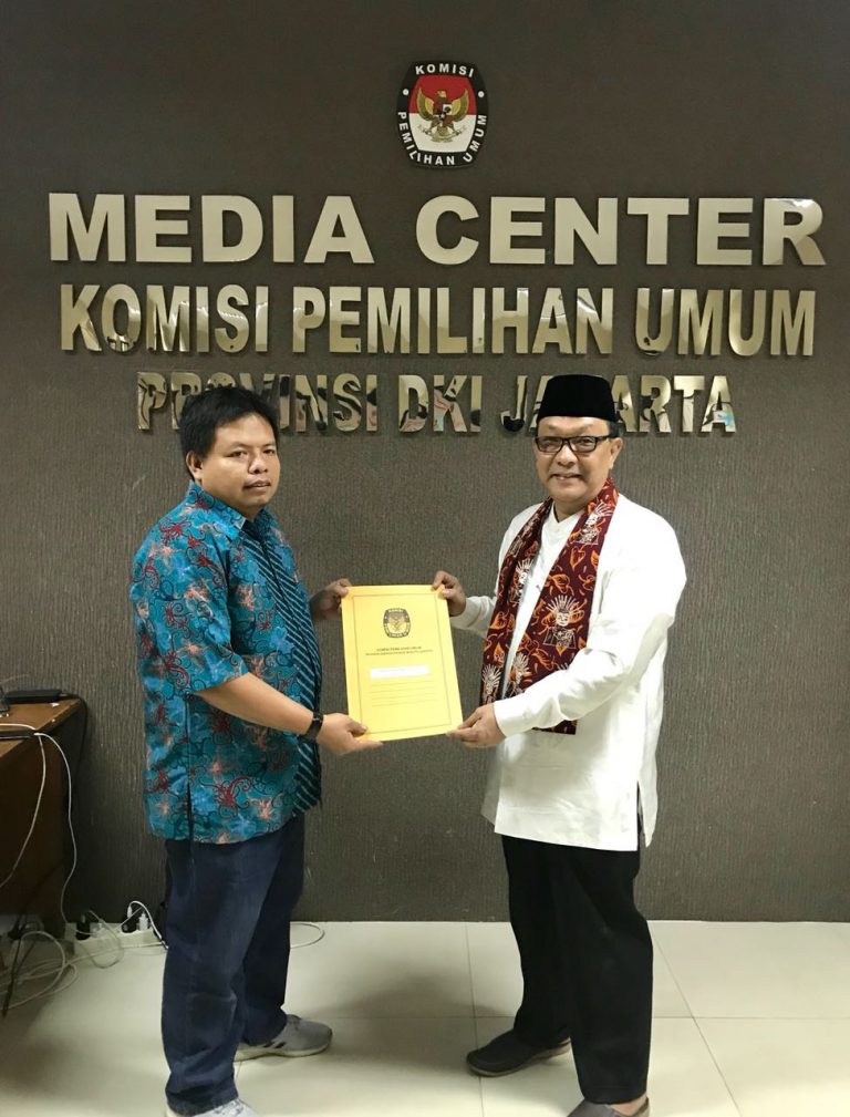 Dailami Firdaus Resmi Nyaleg DPD RI 2019 – 2024
