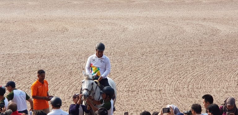 Begini Cara Menteri Amran Pastikan Kesehatan Kuda Peserta Asian Games 2018
