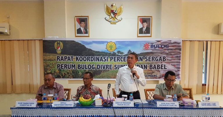 Kepala BKP Kementan Pimpin Rakor Sergap di Sumatera Selatan
