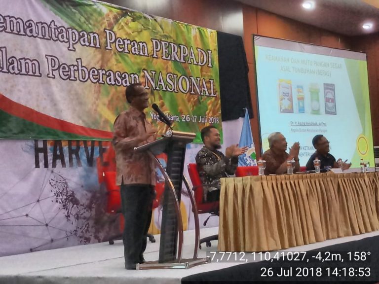 Kementan Dorong Perpadi Mengisi CBP di Bulog