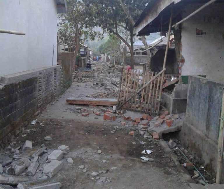 Lombok Utara Kembali Diguncang Gempa
