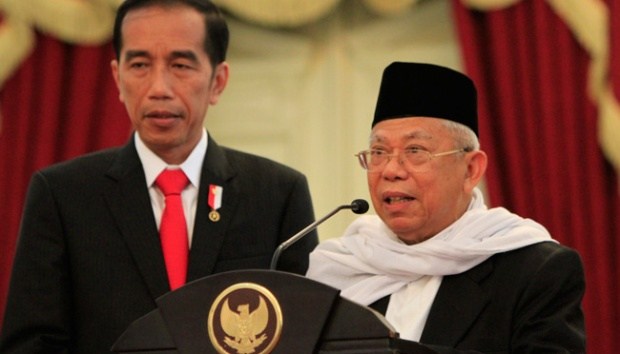 Sah, Jokowi Pilih KH Ma’ruf Amin Sebagai Cawapres