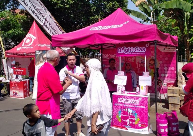 Bright Gas Ramaikan Peringatan HUT RI