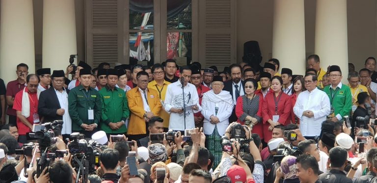 Pidato Lengkap Jokowi di Gedung Joang 45