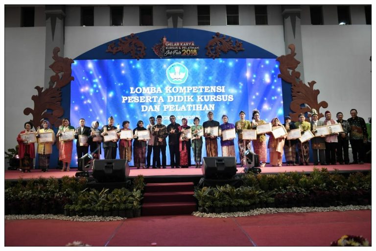 Mendikbud Apresiasi 19 Peserta Didik Lembaga Kursus dan Pelatihan Berprestasi