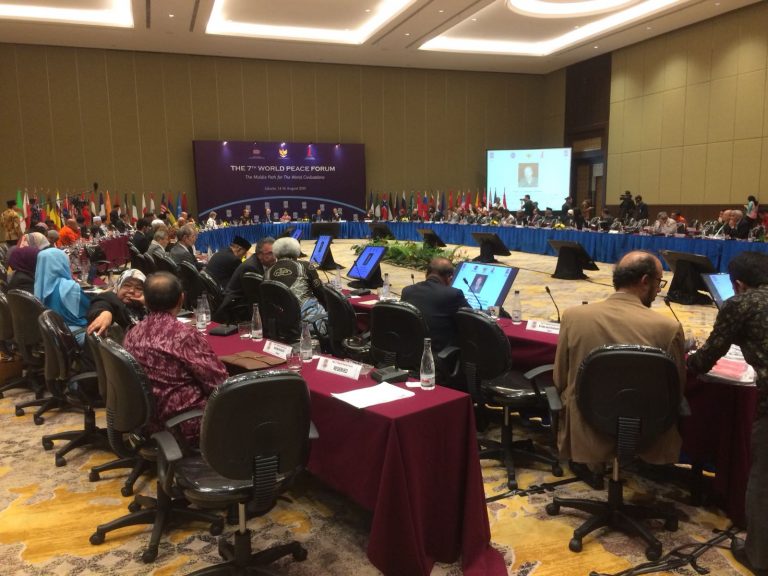 PB PMII Turut Tandatangani “The Jakarta Message” di 7th World Peace Forum