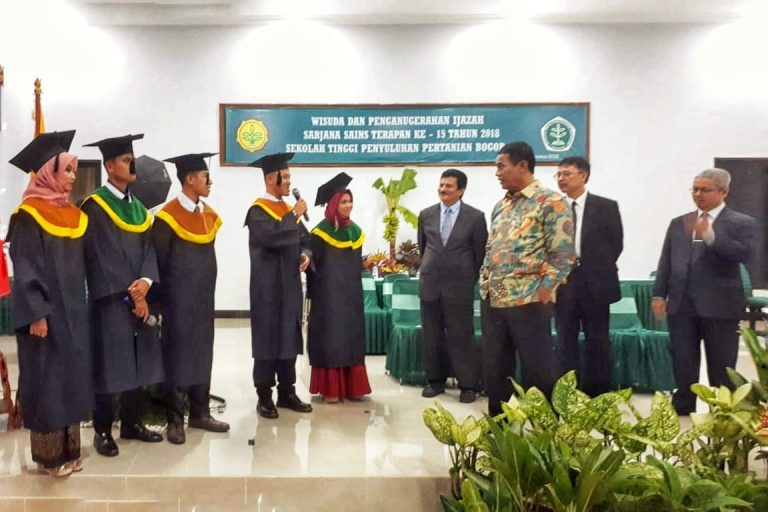 Pesan Mentan ke Wisudawan STTP Bogor; Bangun Pertanian Indonesia