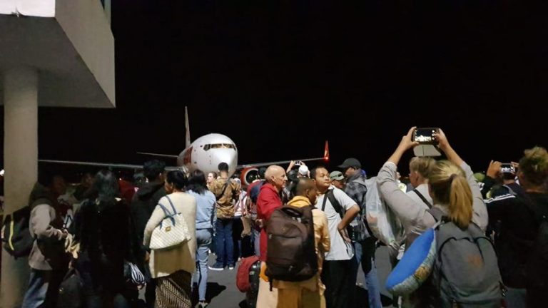 Gempa Lombok Utara, Operasional Bandara Kembali Normal