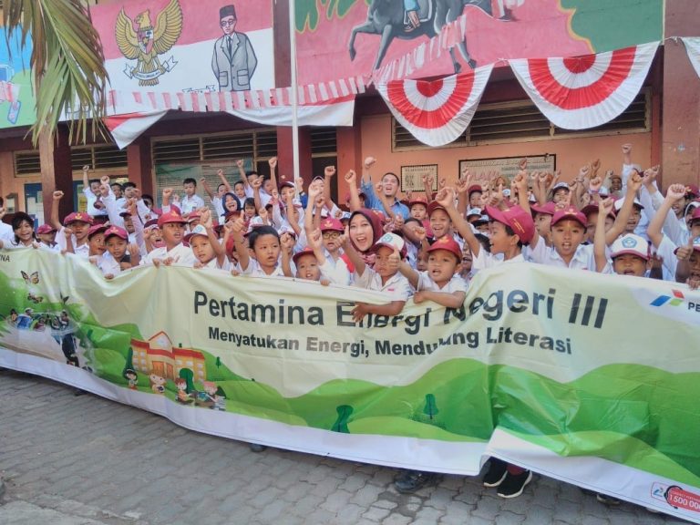 Ribuan Pekerja Pertamina Berbagi Pengetahuan Bersama Murid Sekolah Dasar