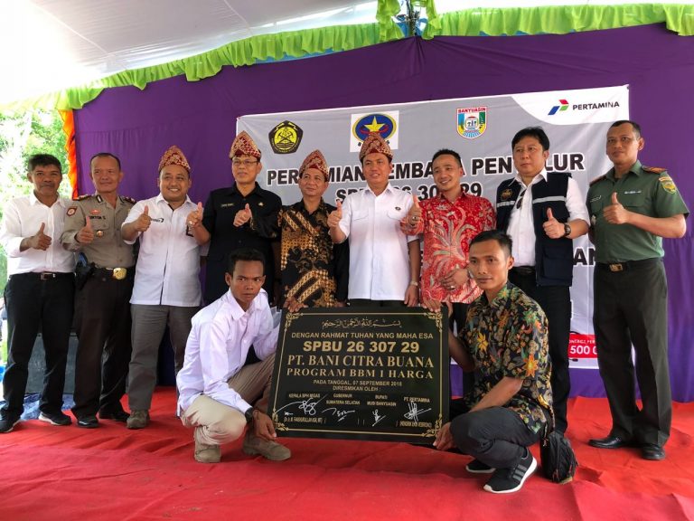 BBM Satu Harga Hadir bagi Masyarakat Lalan