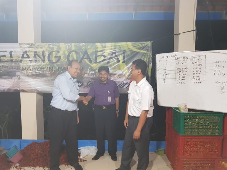 Pasar Lelang Cabai Sleman semakin Seksi
