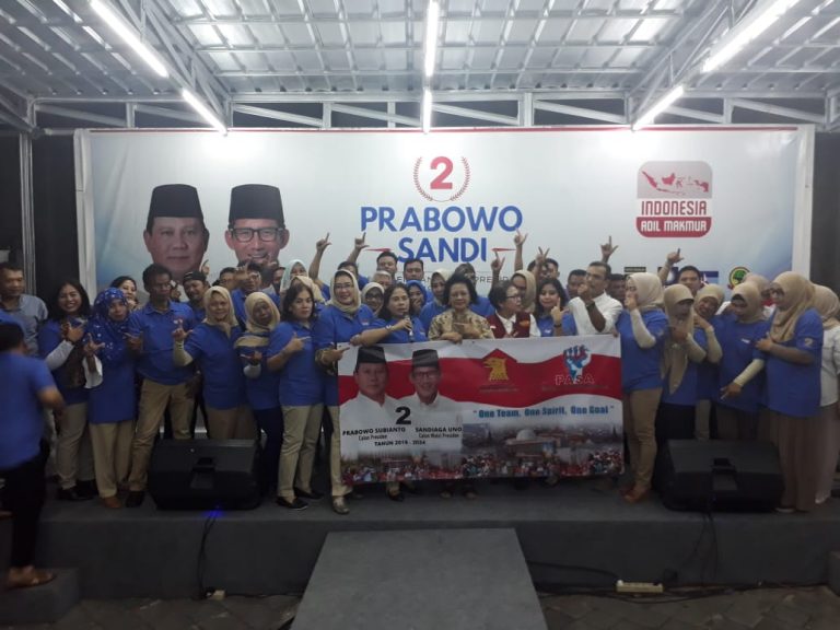 Relawan ‘Pasa’ Deklarasi Dukung Prabowo-Sandi