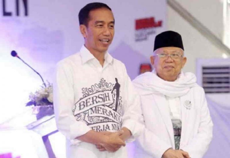 Ma’ruf Amin tak terima disebut dirinya hanya diperalat Jokowi