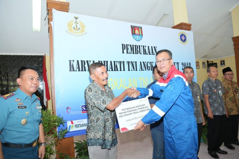 Pertamina RU IV Bangun Posyandu di Cilacap Selatan