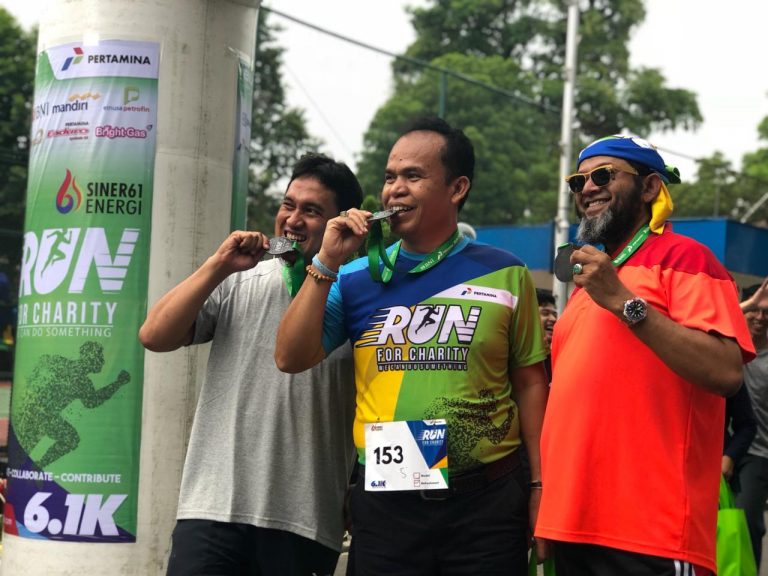 Pertamina Run For Charity Bantu Pendidikan di Belawan