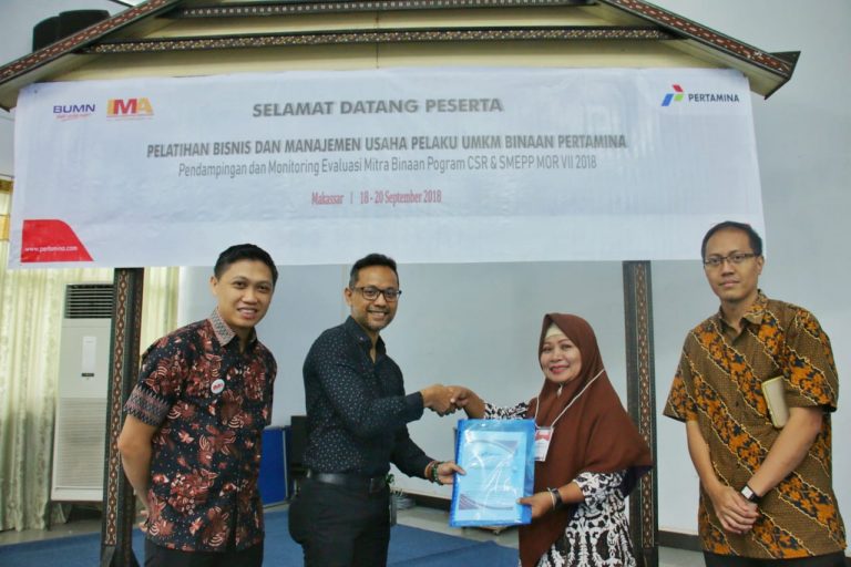 Berdayakan UMKM, Pertamina dan IMA Latih dan Bimbing Mitra Binaan