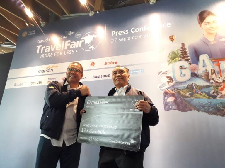 Gandeng Bank Mandiri, Garuda Indonesia Kembali Gelar GATF 2018