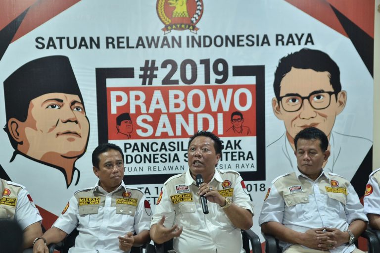 Deklarasi Dukungan #2019PrabowoSandi, Satria Libatkan Ribuan Pengurusnya