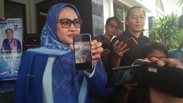 Anggota DPR dari Fraksi Demokrat Vivi Sumantri (Sumber foto: Liputan6.com/ Yandhi Deslatama)