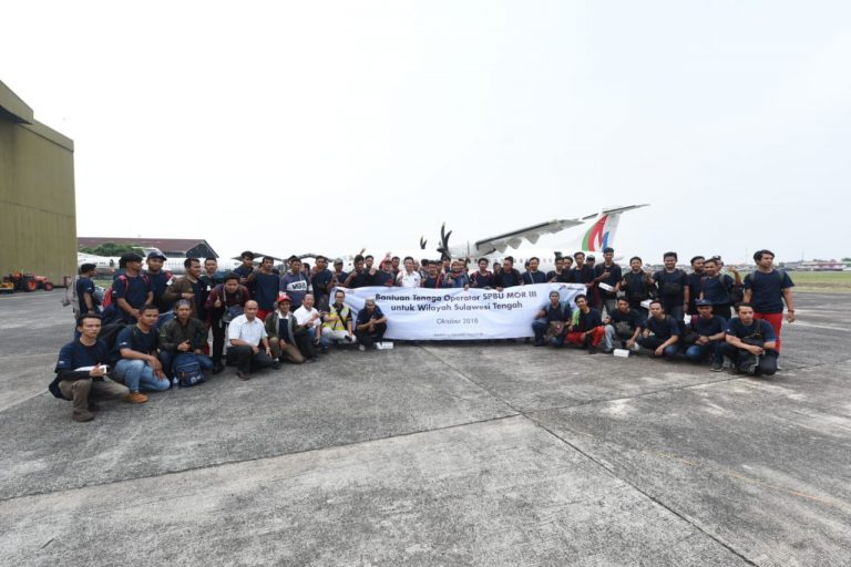 Pertamina MOR III Kirim 58 Bantuan Tenaga Operator SPBU ke Sulteng
